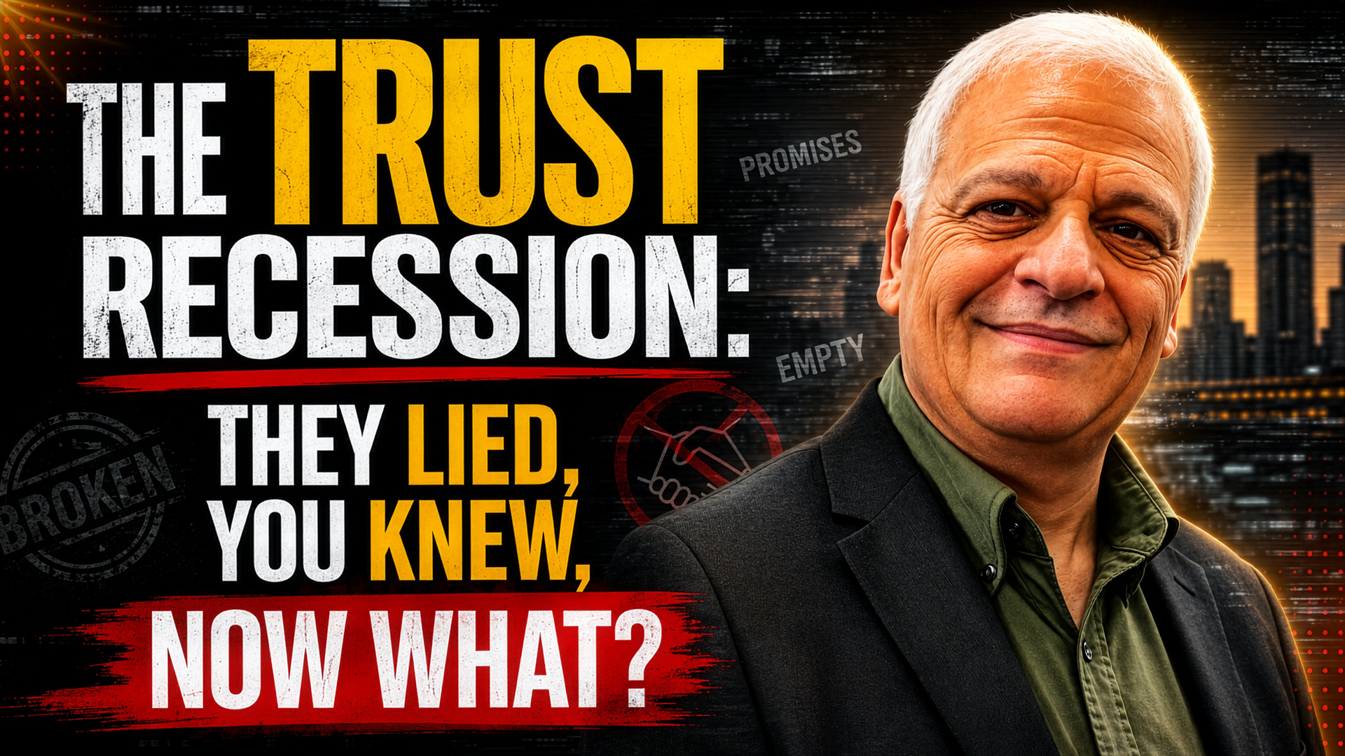 The Trust Recession The Trust Recession